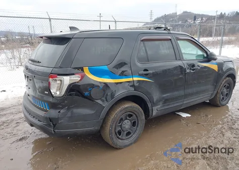 2019 Ford Police Interceptor z USA, uszkodzony, nr VIN 1FM5K8AR2KGB22666